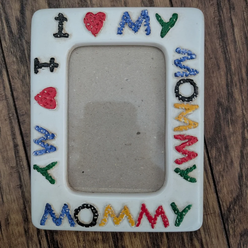 Vintage I Love My Mommy Colorful‎ Frame